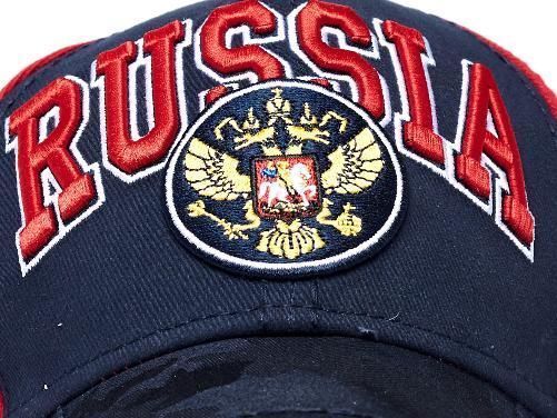 Бейсболка Россия 101543 сине-красная