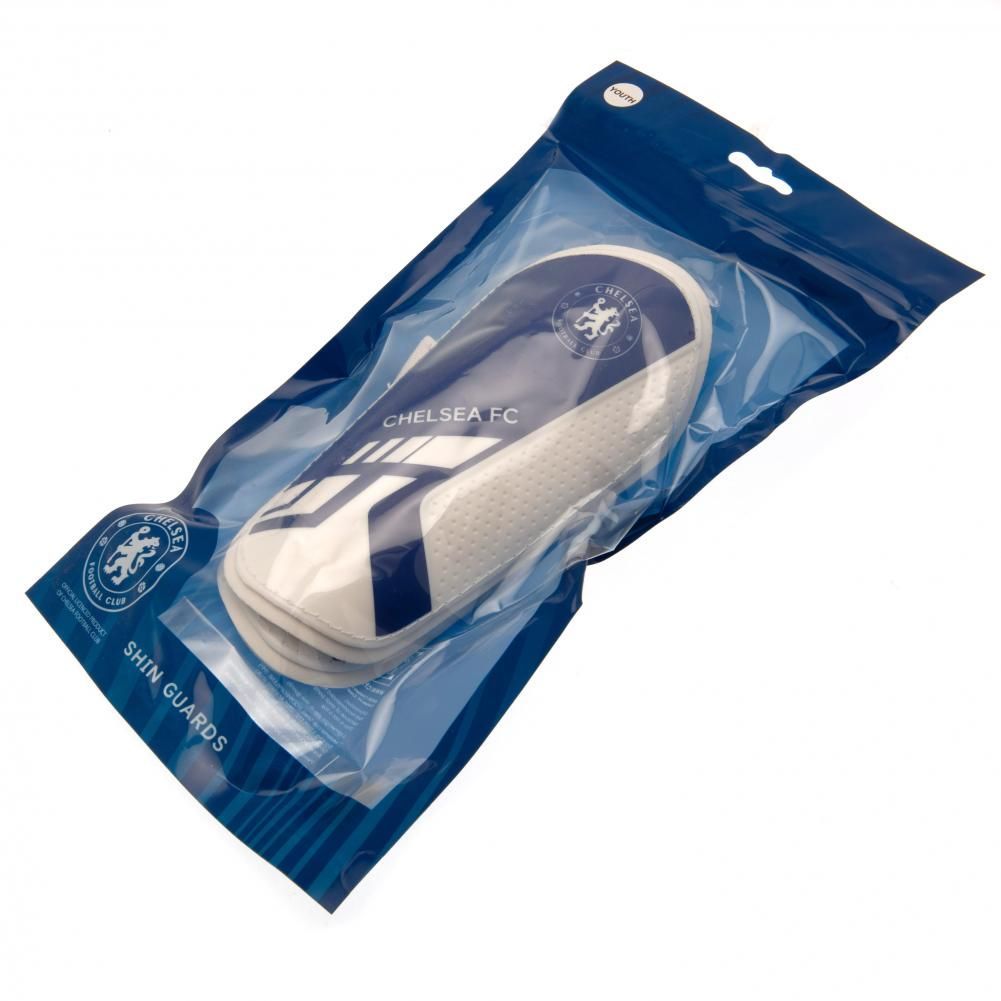 Щитки футбольные подростковые Челси Shin Pads Youths, 10-12 лет
