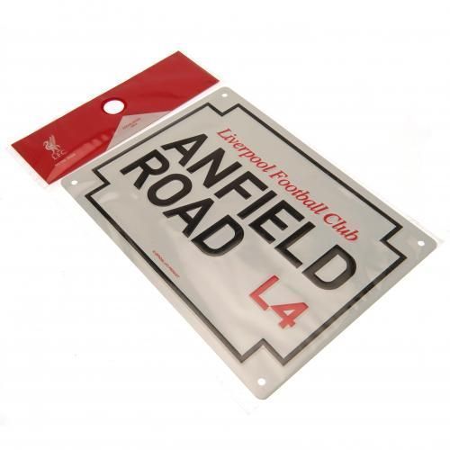 Табличка Ливерпуль Anfield Road Sign
