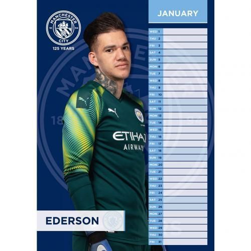 Календарь Манчестер Сити Calendar 2020