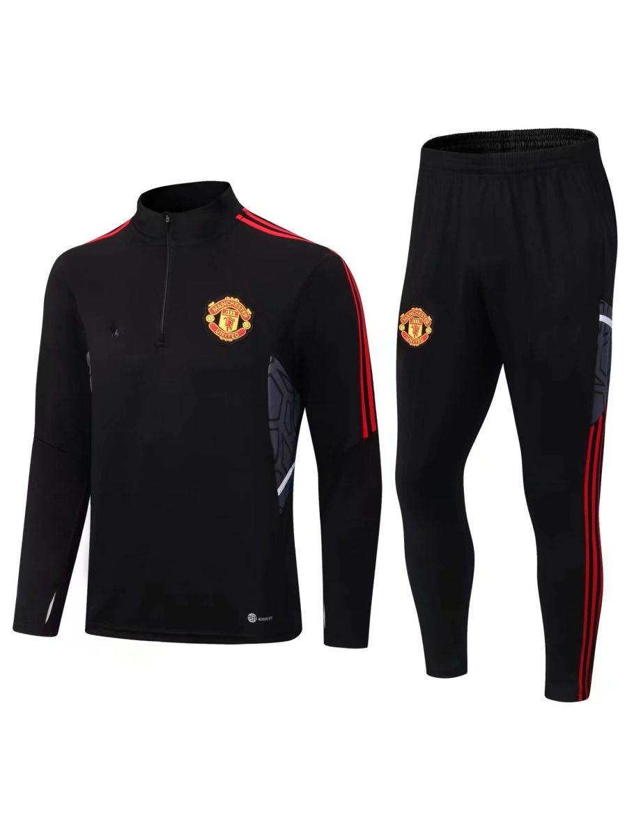 Тренировочный костюм Манчестер Юнайтед Black 2022/23