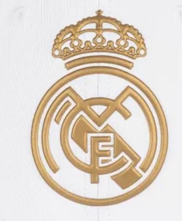 Бейсболка Реал Мадрид WHITE ESCUDO RELIEVE ADULTO