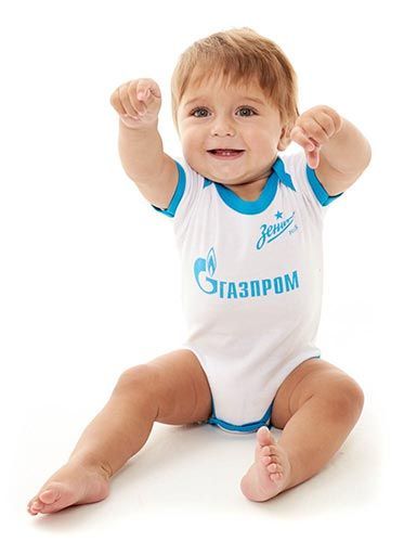 Боди с коротким рукавом Зенит 174070 (комплект из 2-х штук)