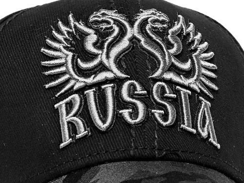 Бейсболка подростковая Россия 101585 черная
