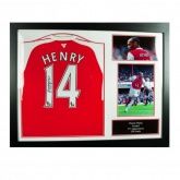 �������� � ���������� ������ ���� Henry Signed Shirt (Framed)