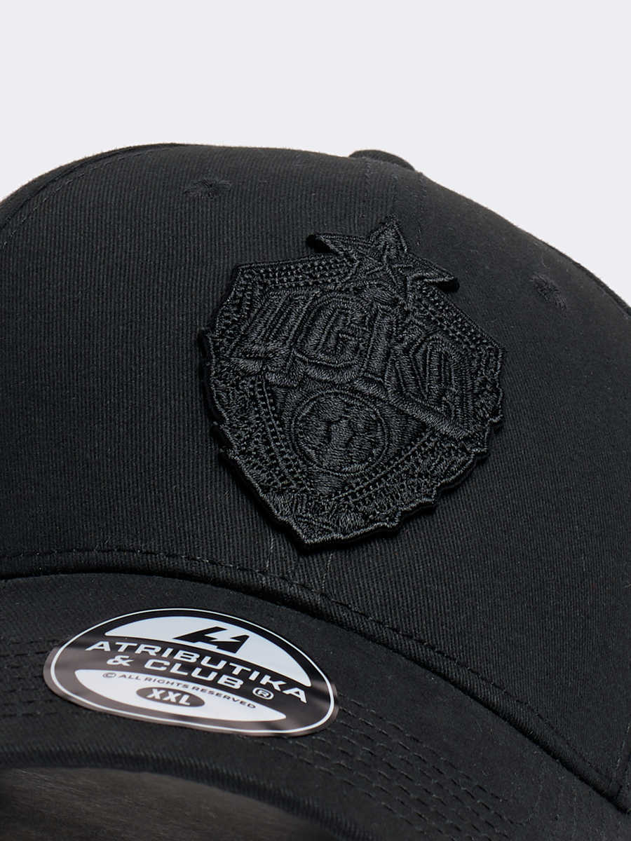 Бейсболка ЦСКА черная размер 59-62 21197