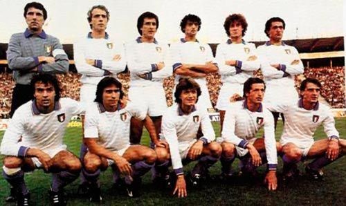 Ретро футболка Италия Italy Away WC 1982