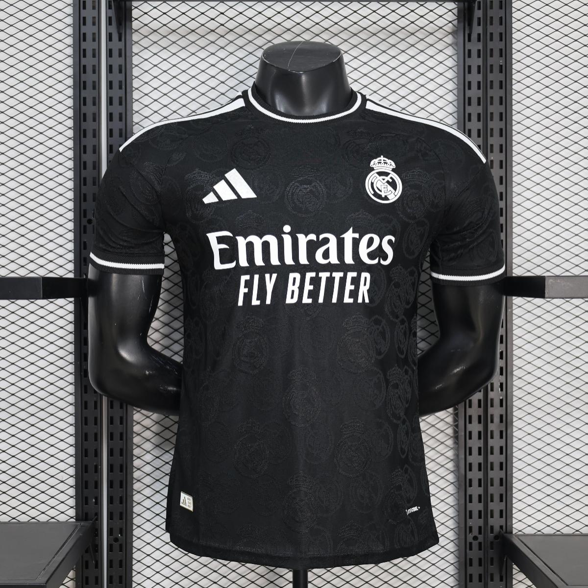 Футболка игровая Реал Мадрид 2026/2027 Special Player Edition черная