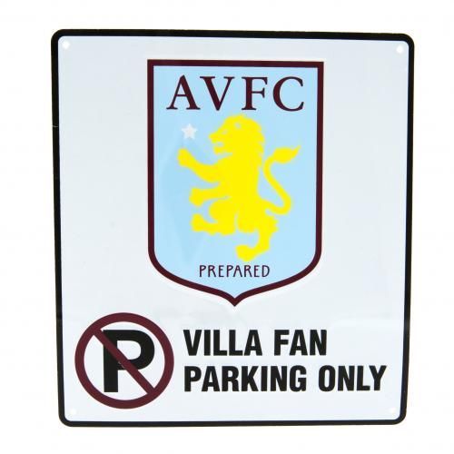 Табличка Астон Вилла No Parking Sign