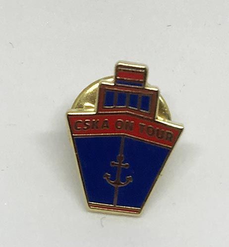 Значок ЦСКА On Tour пароход