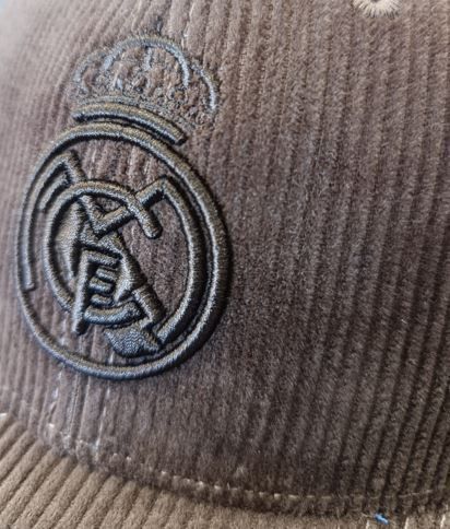 Бейсболка Реал Мадрид вельветовая MARRON  ADULTO