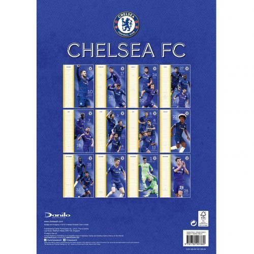 Календарь Челси Calendar 2019 А3