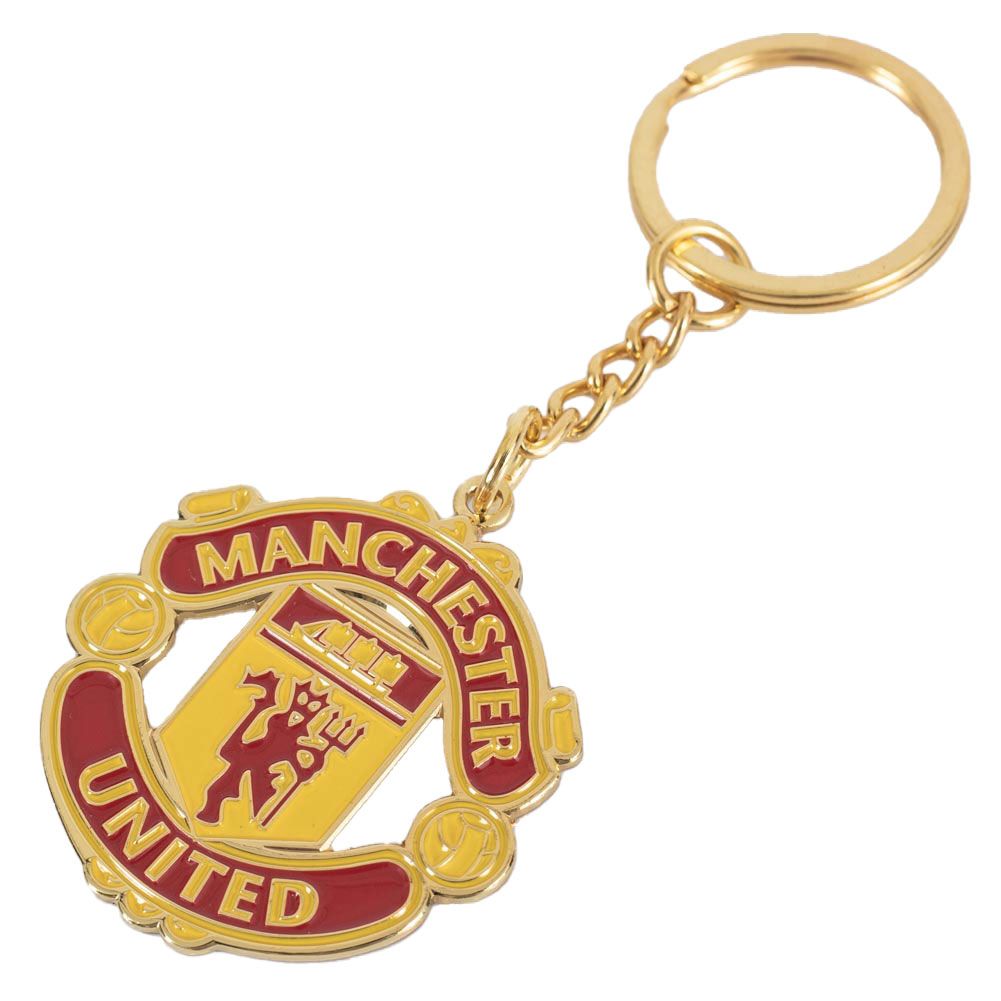 Набор брелок и значок Манчестер Юнайтед Keyring & Badge Set