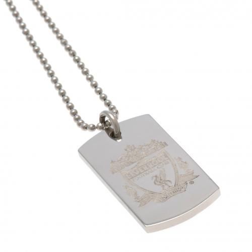Подвеска Ливерпуль Engraved Dog Tag & Chain CR