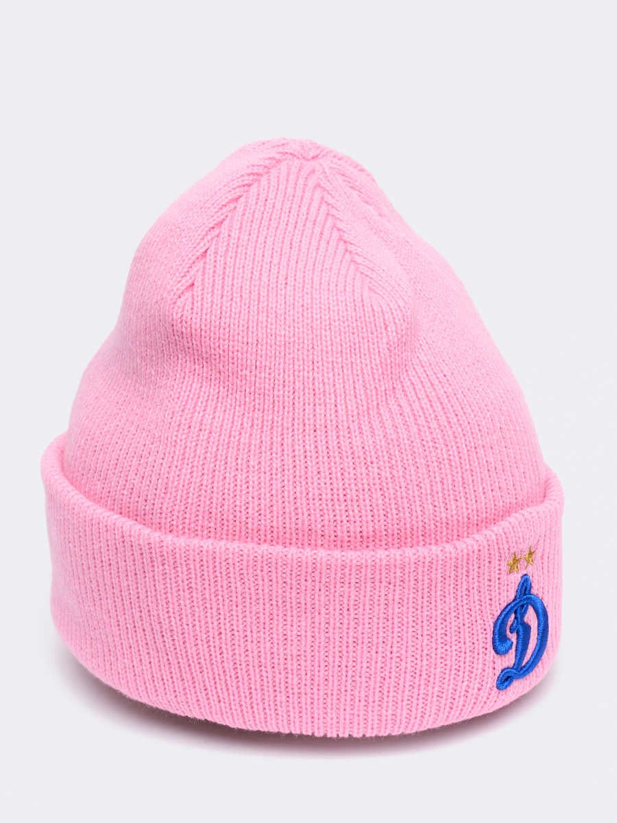 Шапка Динамо 60389 розовая