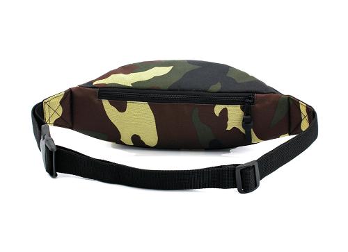 Сумка на пояс ЦСКА удлиненная "Эмблема", цвет зеленый камуфляж