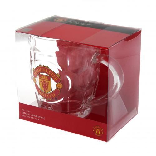 Кружка Манчестер Юнайтед Glass Tankard
