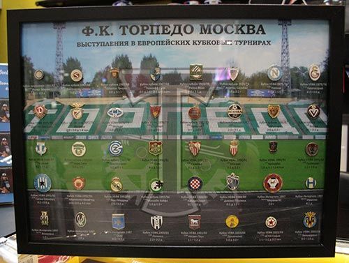 Набор значков Торпедо