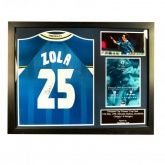   Zola Signed Shirt (Framed)