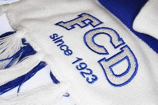 Шарф "FCD"-вязаный зебра 1010/09  (ТТ)