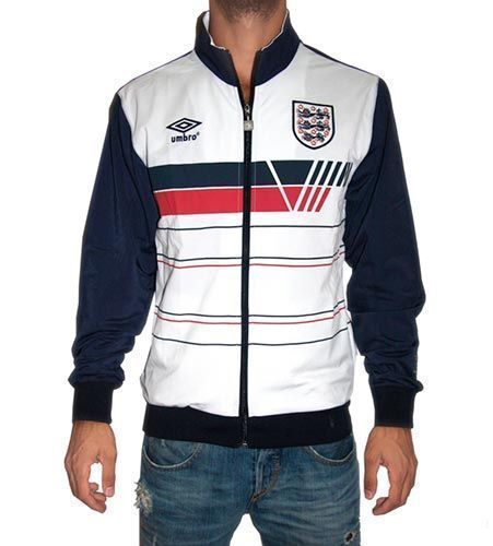 Ретро олимпийка Англия England 1986 World Cup Tracktop