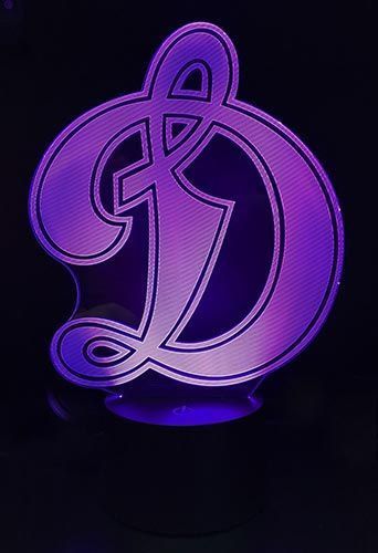 3D светильник Динамо Old