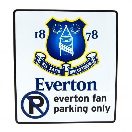 Табличка Эвертон No Parking Sign