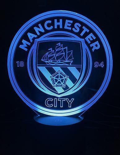 3D светильник Манчестер Сити