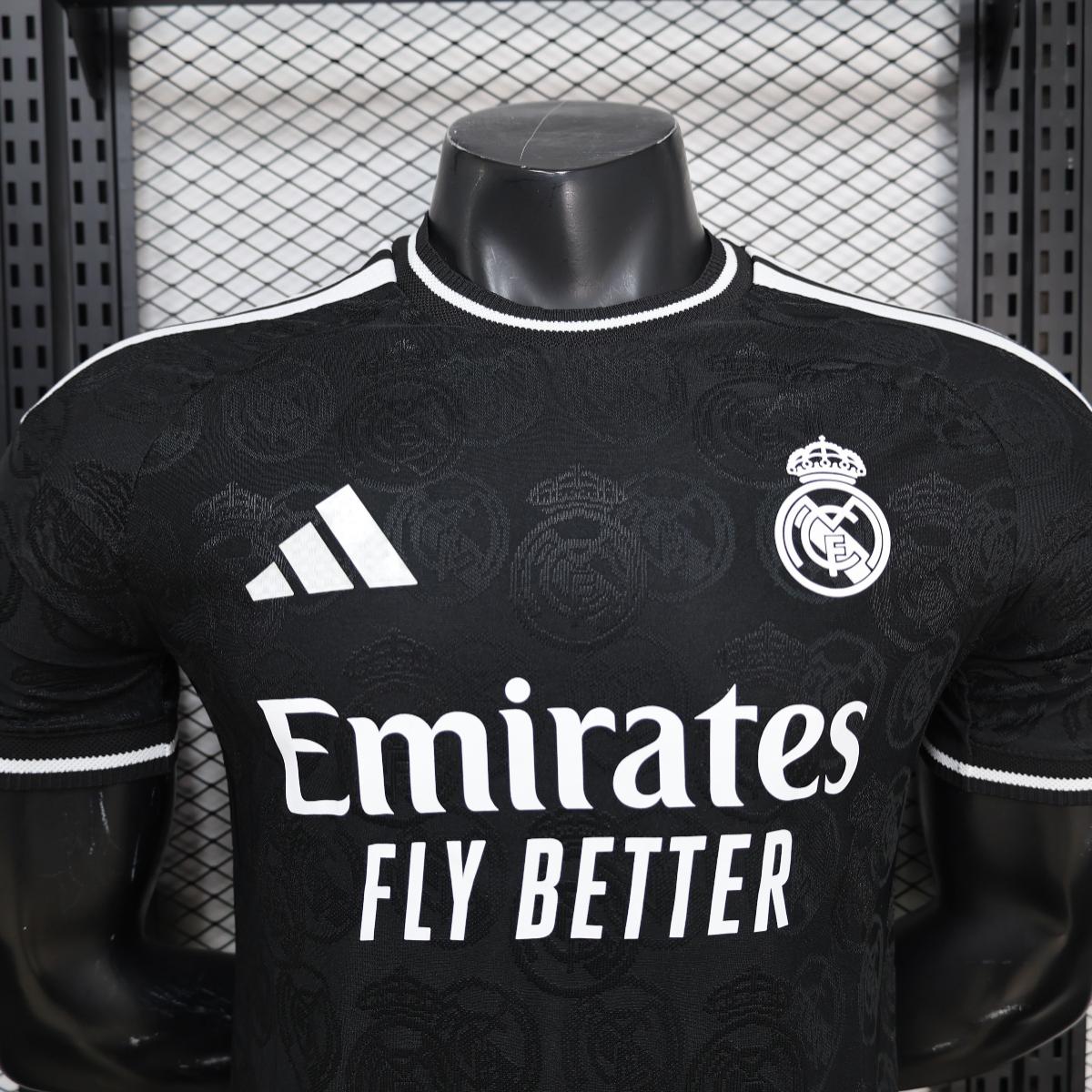 Футболка игровая Реал Мадрид 2026/2027 Special Player Edition черная