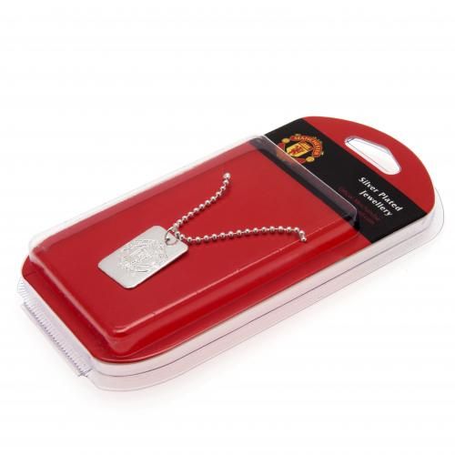    Silver Plated Dog Tag & Chain