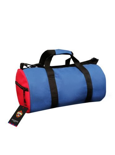 Сумка-бочка ПФК ЦСКА, цвет красно-синий