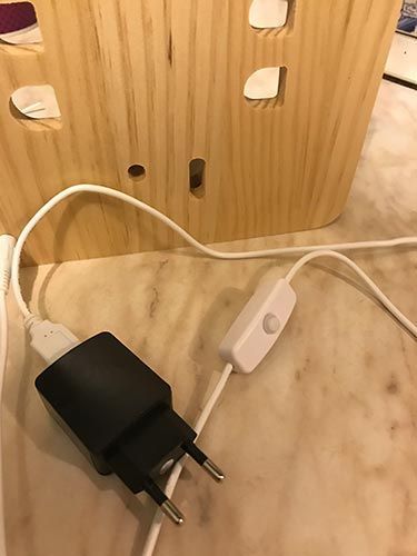 3D светильник (дерево) Боруссия