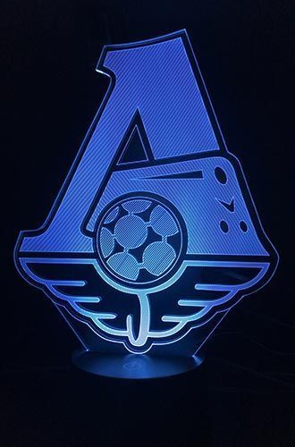 3D светильник Локомотив