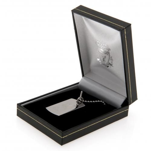 Подвеска Ливерпуль Engraved Crest Dog Tag & Chain LB