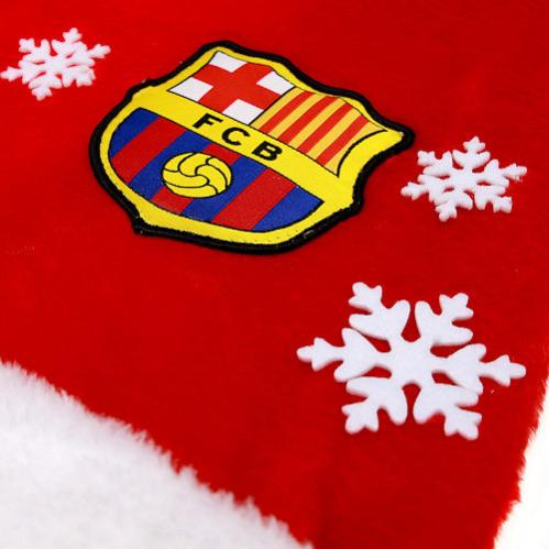 Новогодняя шапка Барселона Santa Claus Hat