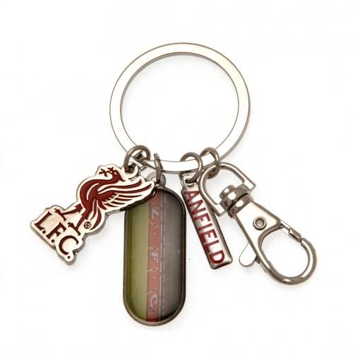 Брелок Ливерпуль 3 Charm Keyring