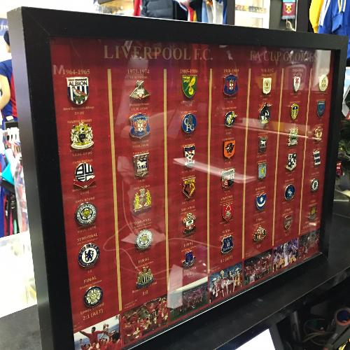 Набор значков Ливерпуль "История кубковых побед"