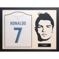 �������� � ���������� ��������� ������� Ronaldo Signed Shirt Silhouett