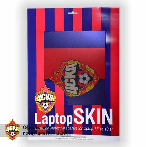 Наклейка на ноутбук ЦСКА