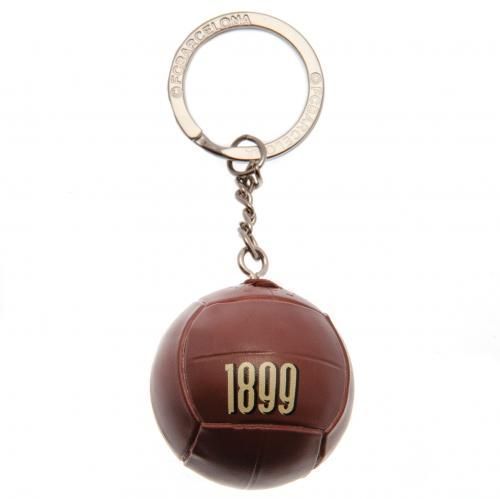 Брелок Барселона Football Keyring Retro