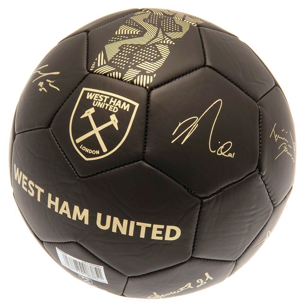 Мяч Вест Хэм Football Signature Gold PH