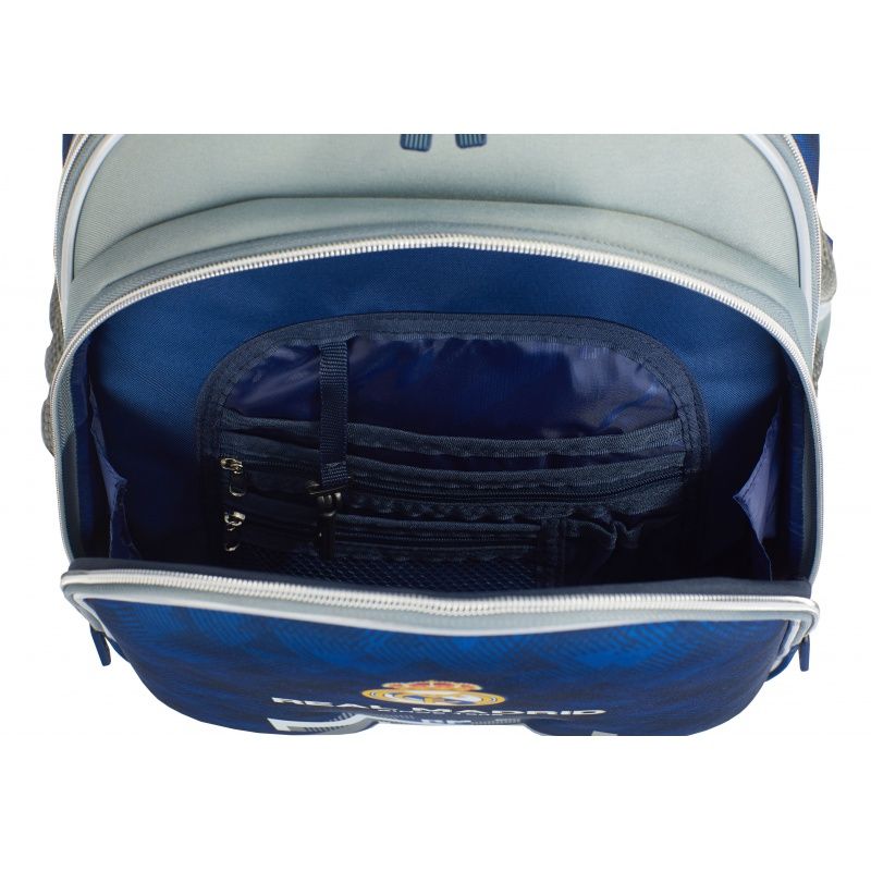 Школьный ранец Реал Мадрид, сине-серый RM-170