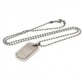   Framed Dog Tag & Chain