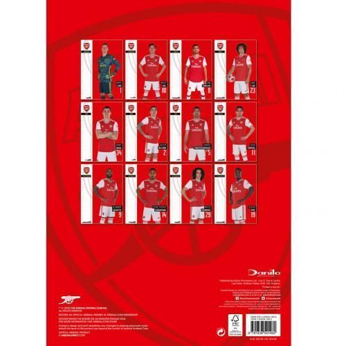 Календарь Арсенал Calendar 2020