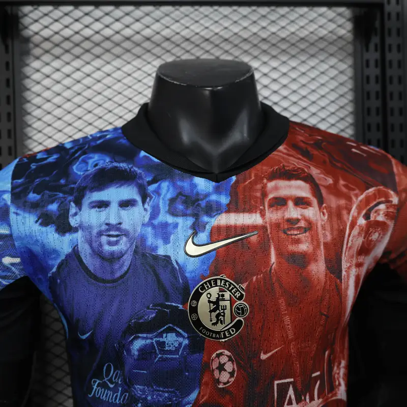 Футболка Манчестер Юнайтед Челси Messi Ronaldo 2025/2026 (Player version) Футболка Манчестер Юнайтед Челси Messi Ronaldo 2025/2026 (Player version)