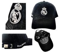Бейсболка Реал Мадрид JEANS BLACK ADULTO