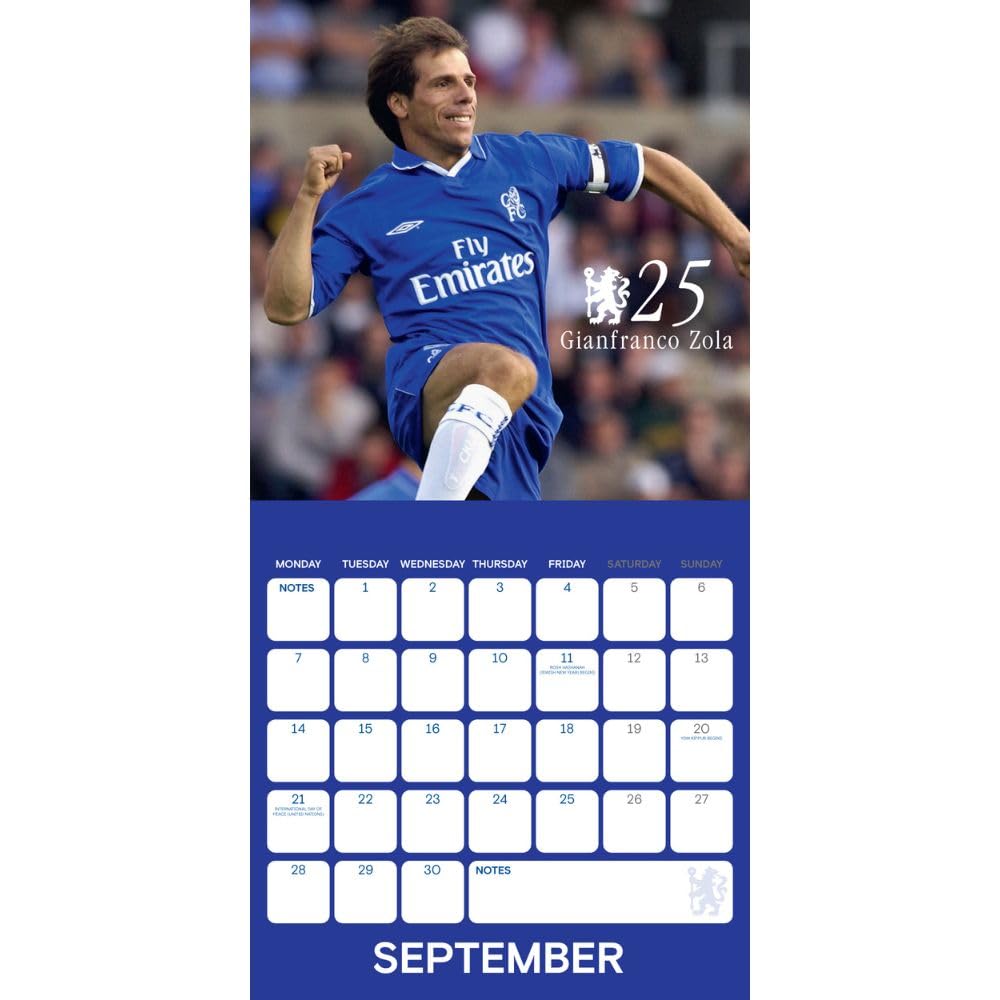 Календарь Челси настенный 30х30 Legends Square Calendar 2026