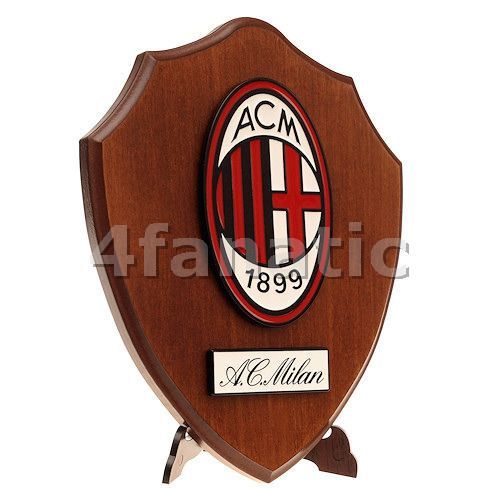 Деревянная коллекционная эмблема Милан Collector's Wooden Crest