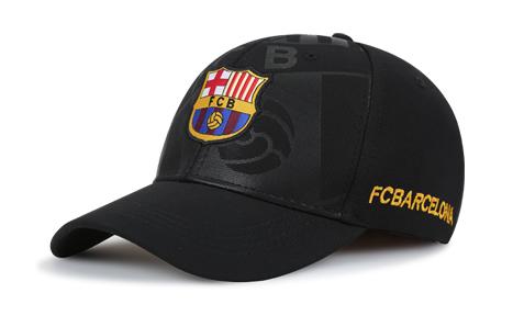 Бейсболка Барселона черная
