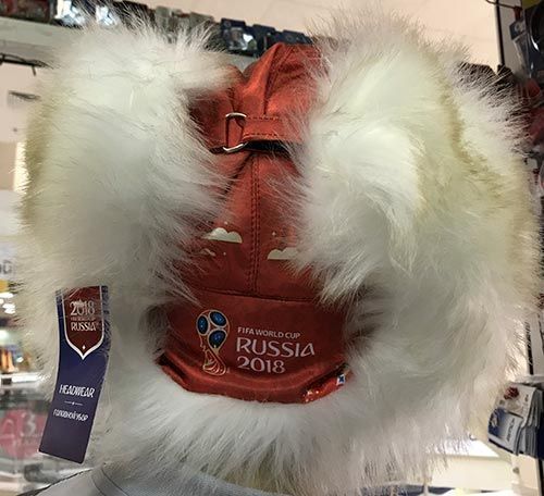 FIFA-Шапка с принтом с эмблемой цв.красный A